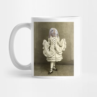 Sepia Copy of Bunny Girl Curtsy Mug